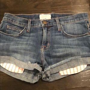 Current Elliot jean shorts